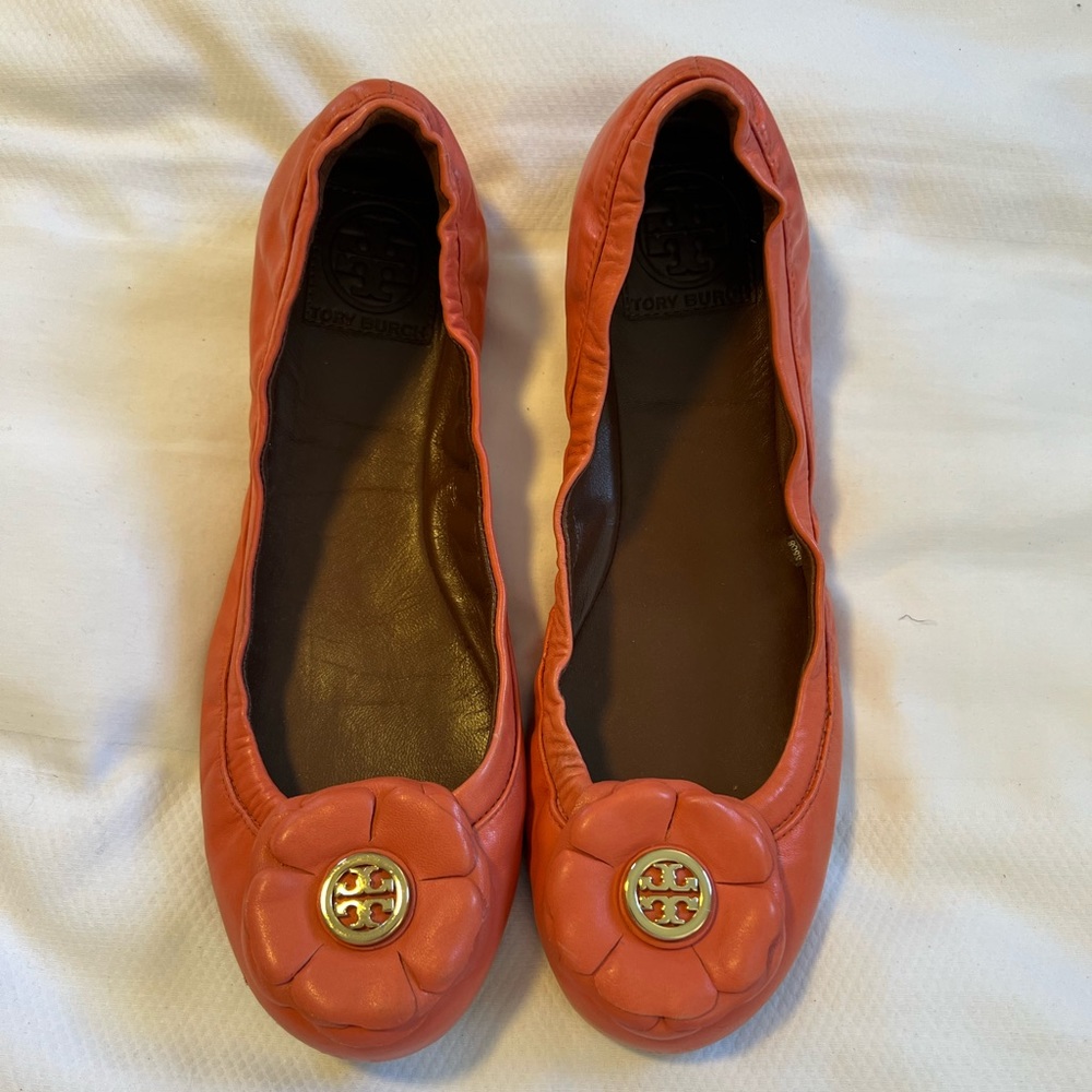 Tory Burch Shelby Ballet Flat Size 8